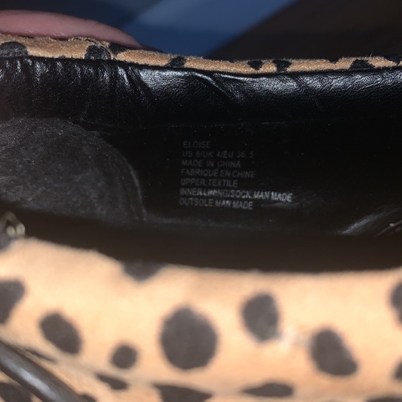 New JustFab Leopard Slip On Sneaker - Picture 2 of 6